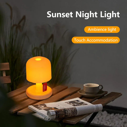 Rechargeable Mushroom Night Light